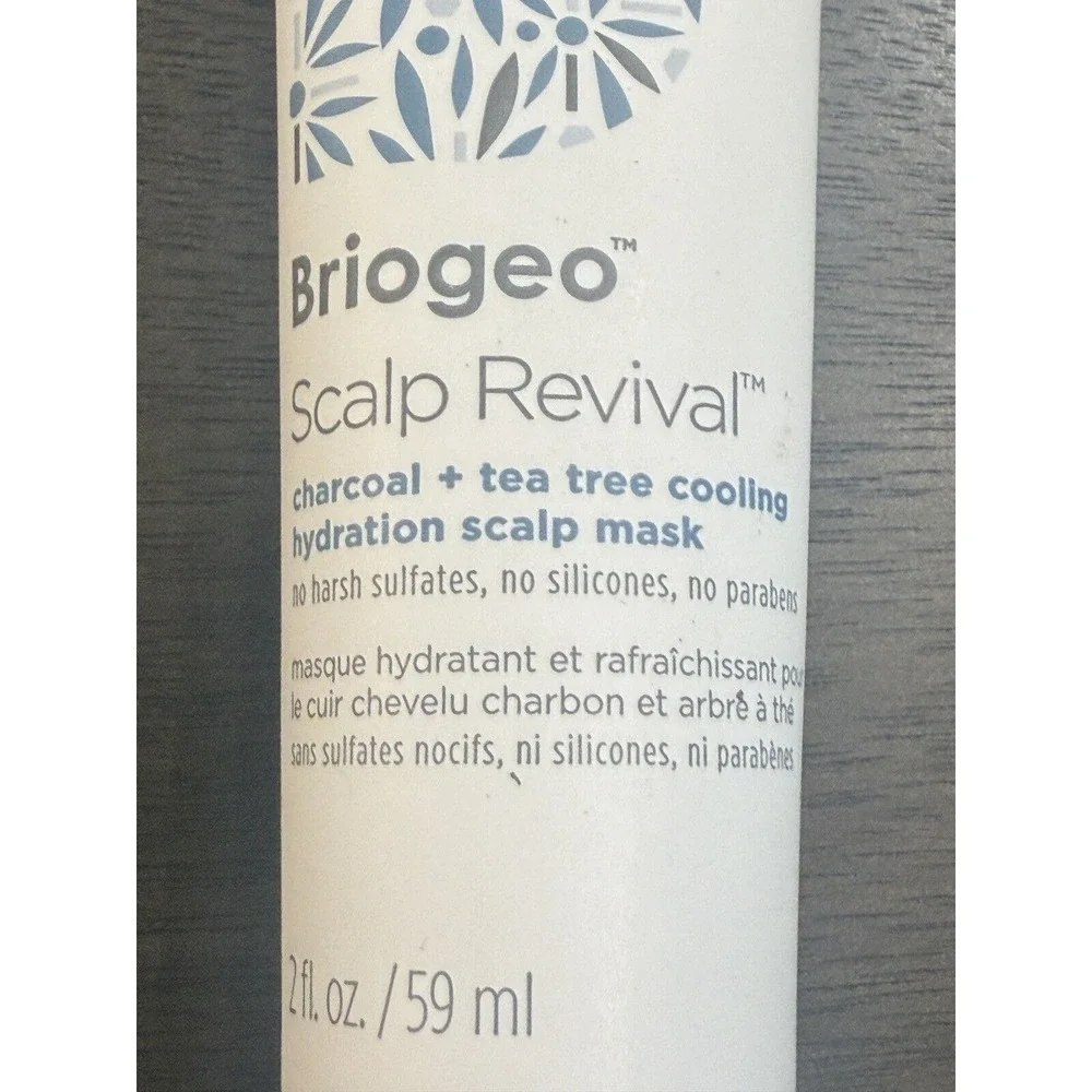 Briogeo Scalp Revival‎ Charcoal + Tea Tree Cooling Hydration Scalp Mask 2 fl oz
